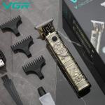 VGR V-096 Digital Professional Rechargeabl HairTrimmer USB-Gold