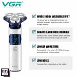 VGR Professional Rechargeable Shaver V-328