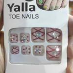 "Yalla" Artificial Toenails